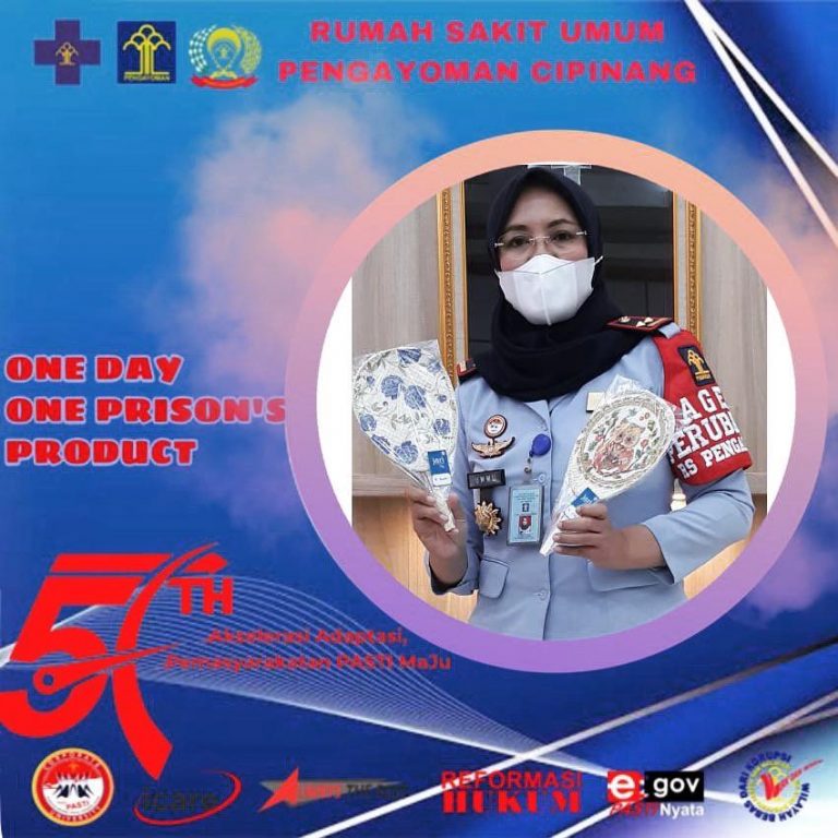 Dukungan Kepala RSU Pengayoman Cipinang Beserta Jajaran : “One Day One Prison’s Product”
