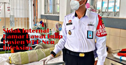 Sidak Internal Kamar Rawat Inap Pasien WBP Non Infeksius