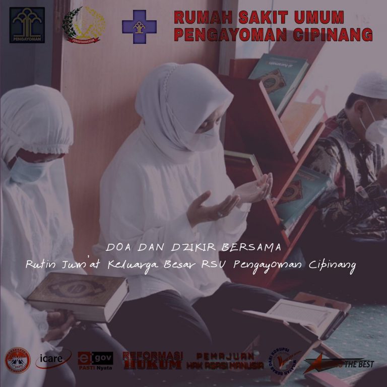 Rutin Jum’at : Doa dan Dzikir Bersama Kepala RSU Pengayoman Beserta Jajaran ASN dan Non ASN