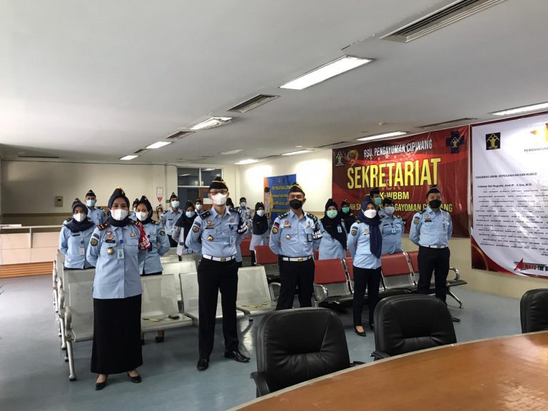 APEL PAGI VIRTUAL SERENTAK PEGAWAI KEMENKUMHAM SE-INDONESIA