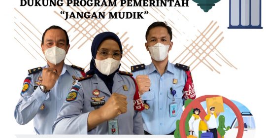 TERIMA KASIH UNTUK TIDAK MUDIK DAN LEBARAN DIRUMAH AJAH