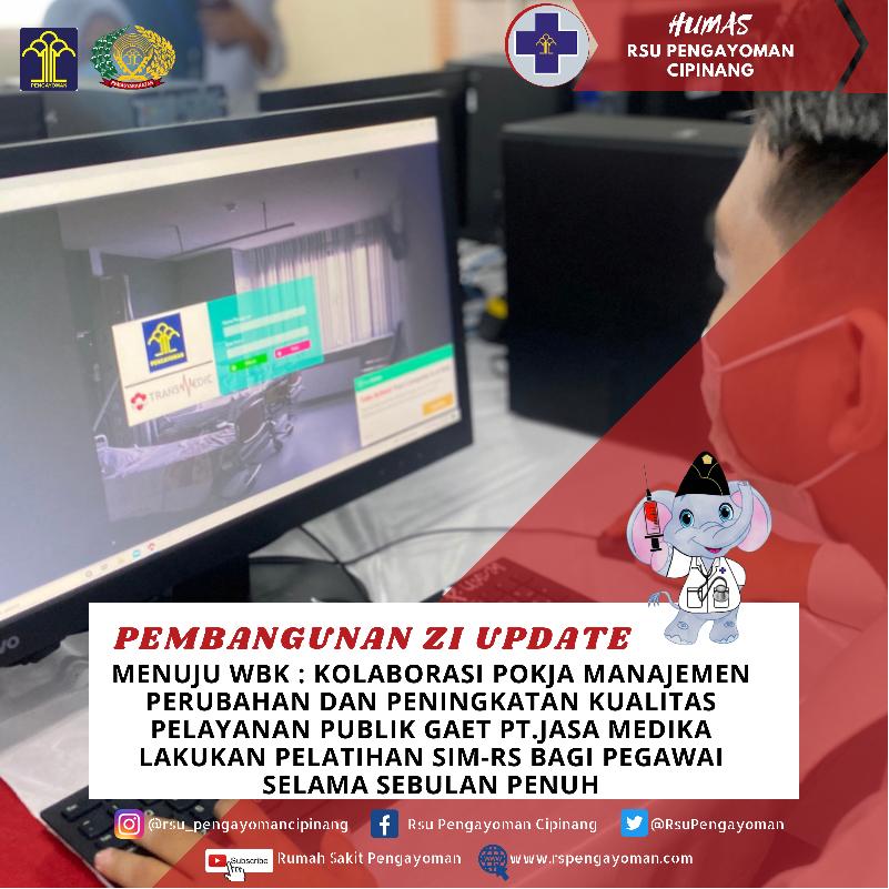 Home  PEMBANGUNAN ZI UPDATE : Menuju WBK : Kolaborasi Pokja Manajemen Perubahan dan Peningkatan Kual