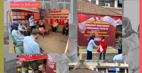 Karumkit Ikuti Giat Kumham Peduli Kumham Berbagi yang dilakukan dibeberapa daerah Wilayah DKI Jakart