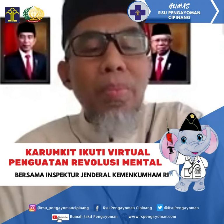 KARUMKIT IKUTI PENGUATAN REVOLUSI MENTAL BERSAMA INSPEKTUR JENDERAL KEMENKUMHAM RI
