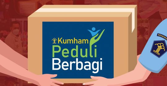 Kemenkumham Salurkan 46 Ribu Paket kepada Masyarakat Terdampak Covid-19