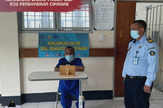 KUNJUNGAN ONLINE PASIEN WBP RSU PENGAYOMAN CIPINANG
