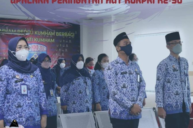 (Virtual) Upacara Peringatan HUT KORPRI Ke-50
