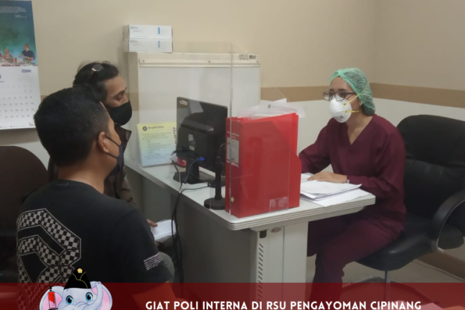 GIAT POLI INTERNA DI RSU PENGAYOMAN CIPINANG KANWIL KEMENKUMHAM DKI JAKARTA