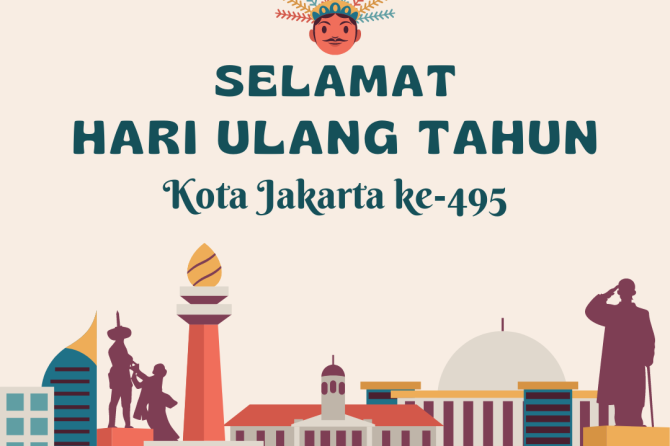 HUT DKI JAKARTA KE-495