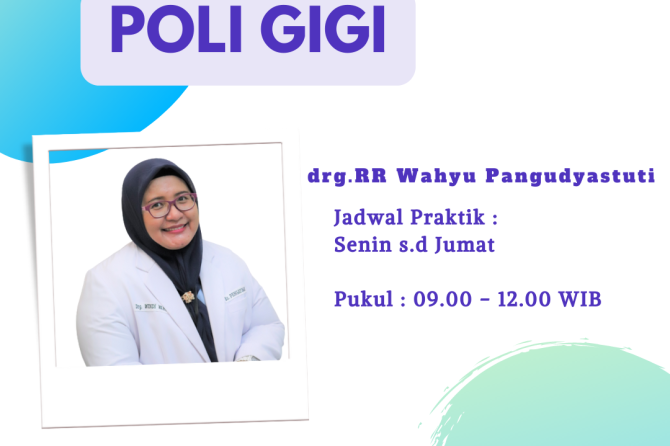 JADWAL PELAYANAN POLI GIGI RSU PENGAYOMAN CIPINANG KANWIL KEMENKUMHAM DKI JAKARTA