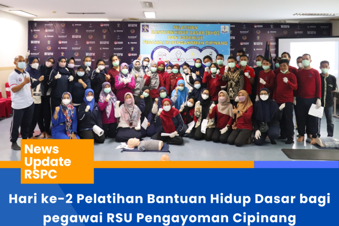 Kegiatan Pelatihan Bantuan Hidup Dasar (BHD) & Code Blue Pegawai RSU Pengayoman Cipinang Hari Ke 2