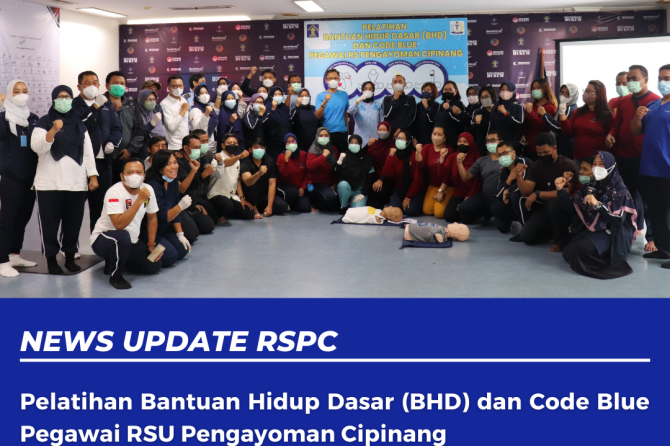 Kegiatan Pelatihan Bantuan Hidup Dasar (BHD) & Code Blue Pegawai RSU Pengayoman Cipinang
