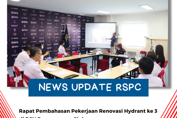 Rapat Pembahasan Pekerjaan Renovasi Hydrant ke 3 di RSU Pengayoman Cipinang