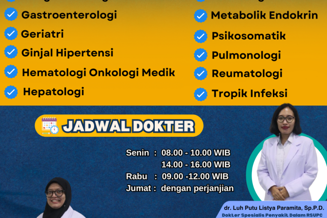 LAYANAN POLI PENYAKIT DALAM RSUPC