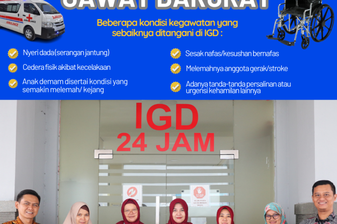 PELAYANAN IGD 24 JAM RSU PENGAYOMAN CIPINANG [LAYANAN IGD 24 JAM RSUPC]