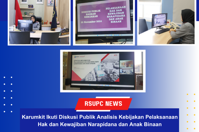 Karumkit Ikuti Diskusi Publik Analisis Kebijakan Pelaksanaan Hak dan Kewajiban Narapidana dan Anak B