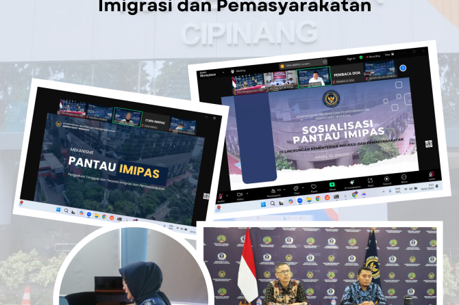 RSU Pengayoman Cipinang Mengikuti Sosialisasi Pengaduan Tanggap dan Terpadu Imigrasi dan Pemasyaraka