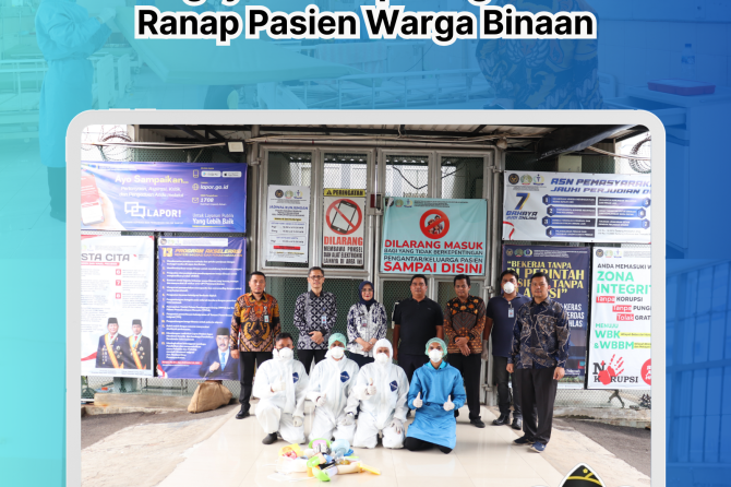 Jelang Bulan Suci Ramadhan, RSU Pengayoman Cipinang Gelar Sidak Ranap Pasien Warga Binaan