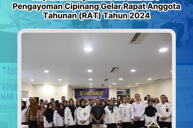 Wujud Transparasi, Koperasi Karyadhika Medika RSU Pengayoman Cipinang Gelar Rapat Anggota Tahunan (R