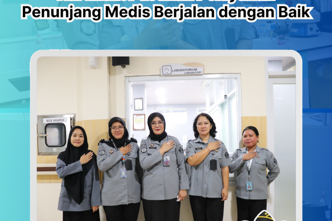 Pastikan Pelayanan Penunjang Medis Berjalan dengan Baik, Karumkit Lakukan Monitoring ke Instalasi La