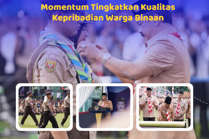 Perkemahan Satya Dharma Bhakti Pemasyarakatan, Momentum Tingkatkan Kualitas Kepribadian Warga Binaan