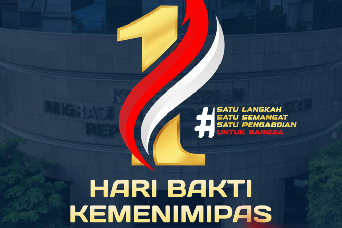 Selamat Memperingati Hari Bakti Kementerian Imigrasi dan Pemasyarakatan yang Pertama