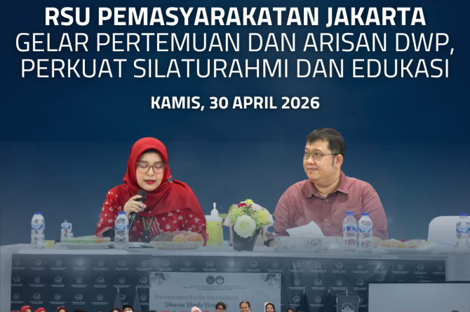 RSU Pemasyarakatan Jakarta Gelar Pertemuan Rutin dan Arisan DWP, Perkuat Silaturahmi dan Edukasi