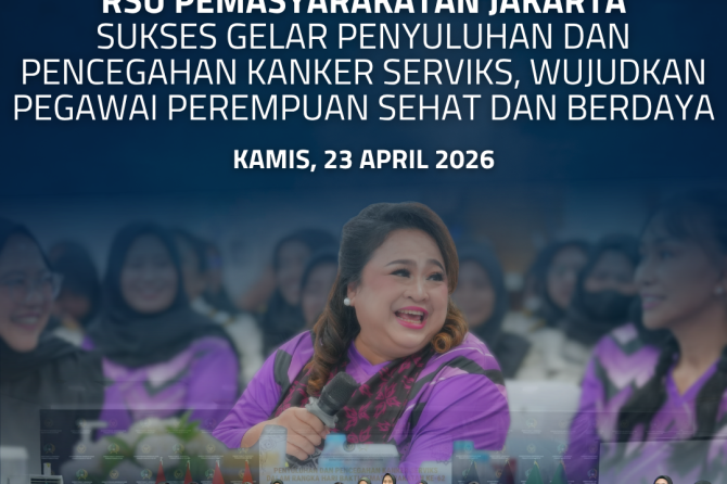 RSU Pemasyarakatan Jakarta Sukses Gelar Penyuluhan dan Pencegahan Kanker Serviks, Wujudkan Pegawai P